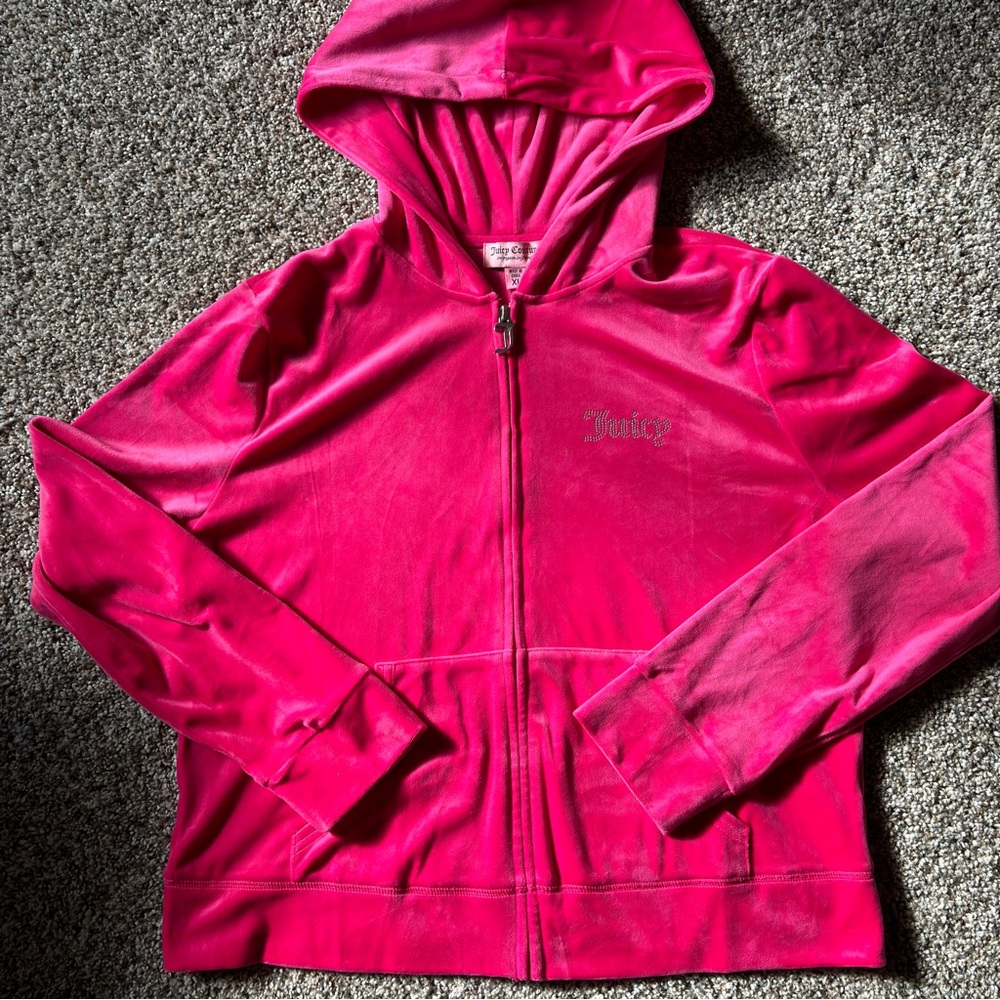 Juicy Couture Pink Hoodie Sweater